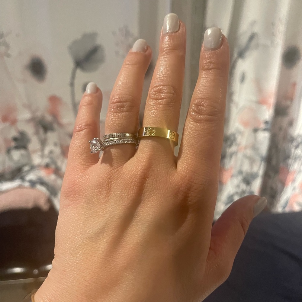 LOVE Ring ⛓ Screw ring - Picture 2 of 14